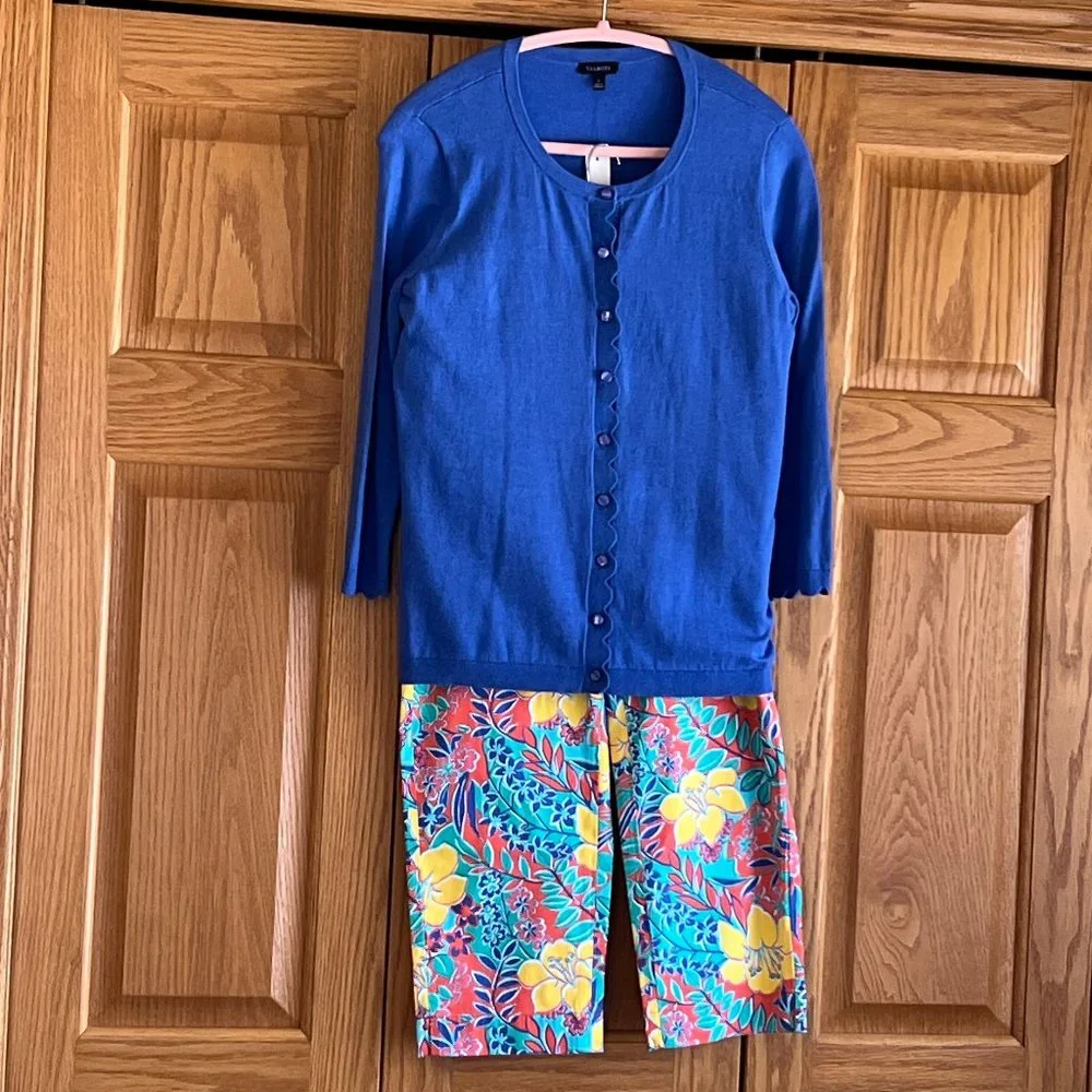 TALBOTS - Charming Cardigan - Scallop -- NEW with Tag - Picture 11 of 11